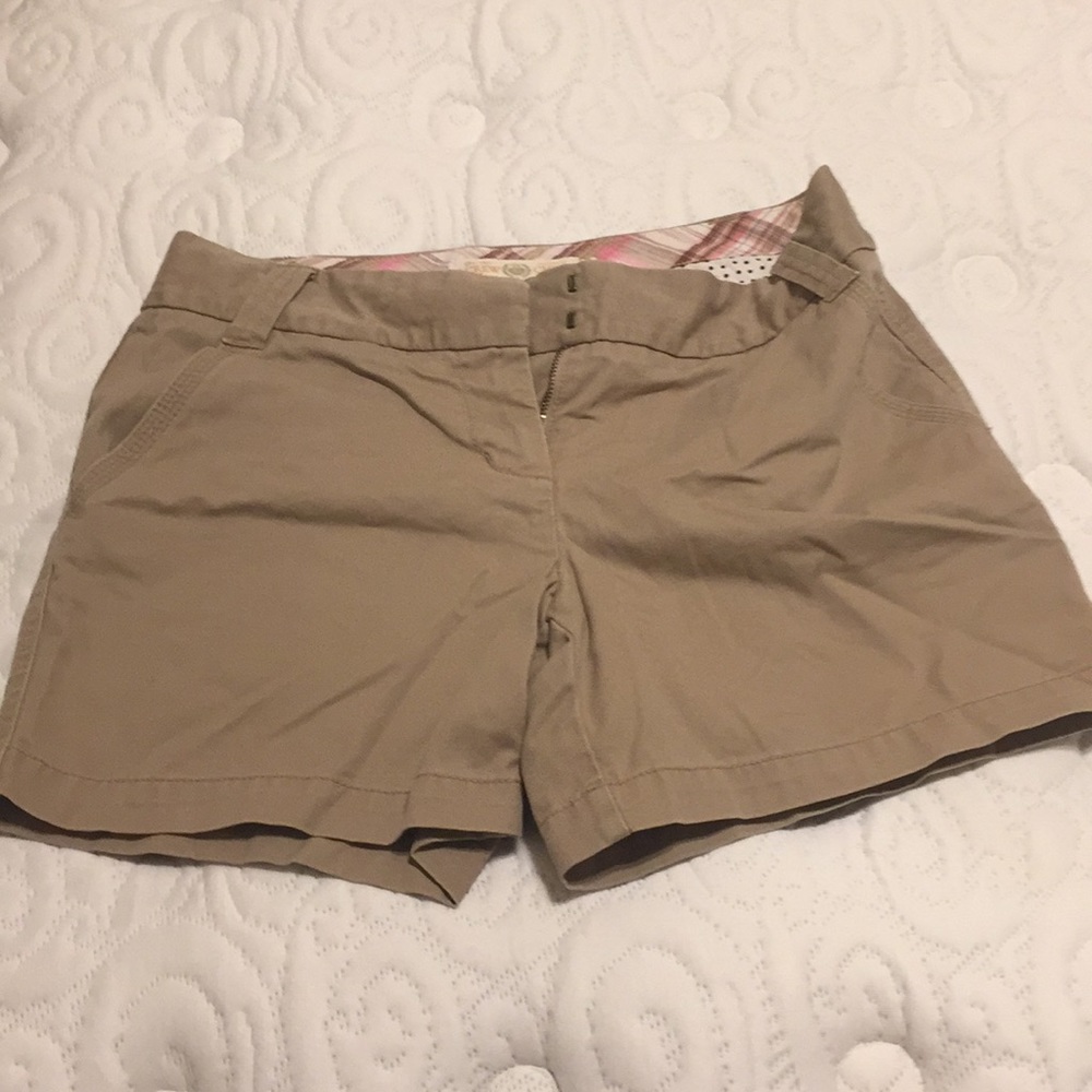 J.Crew khaki shorts